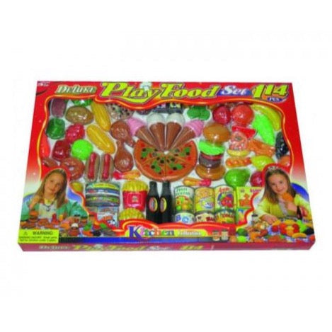 Deluxe Legemad plast - 114 dele