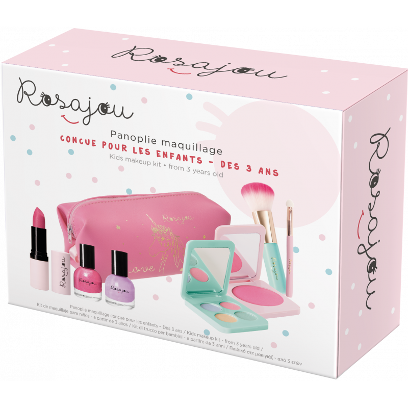Rosajou Luxury Make-up Gaveæske - 8 Dele