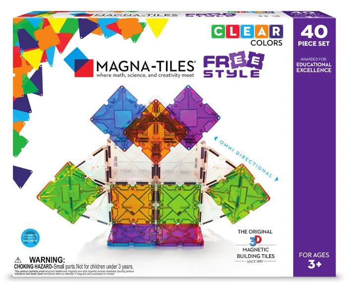 Magna-Tiles Freestyle 40 stk