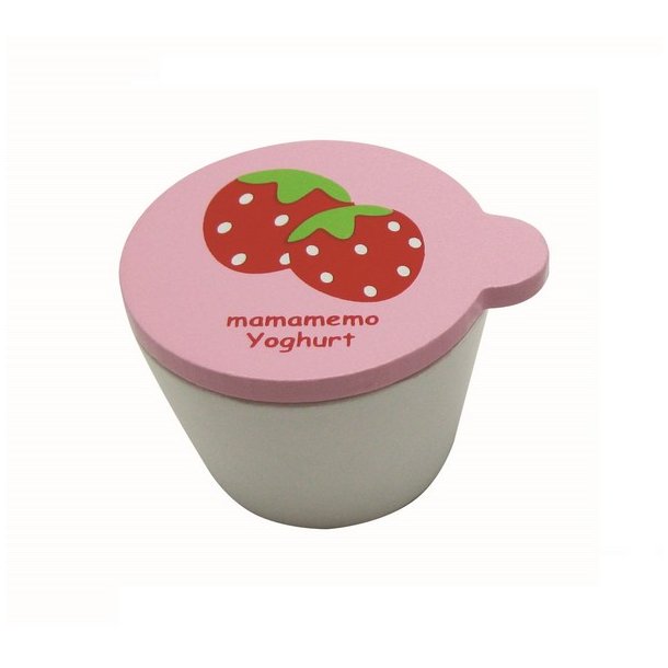Mamamemo Lille Yoghurt - Jordbær