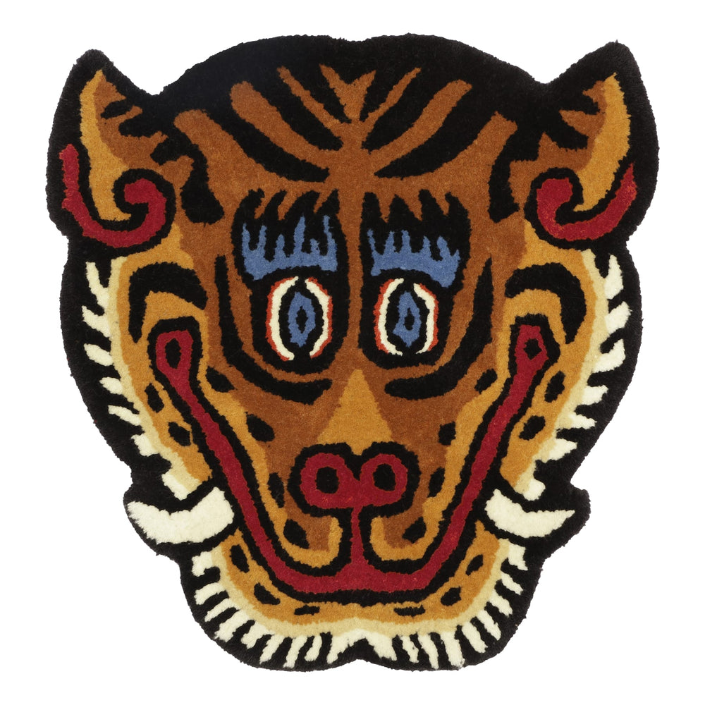 Bongusta Burma Tiger Face Vægtæppe / Gulvtæppe