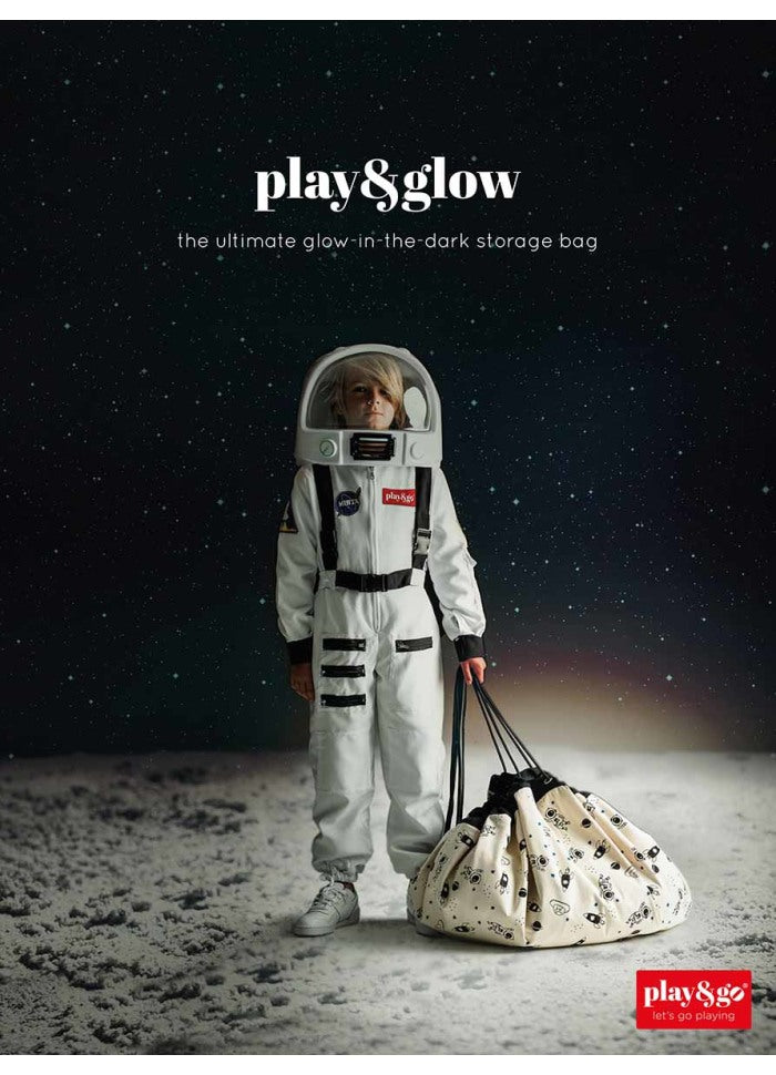 Play&Go opbevaringspose & legetæppe - Space glow