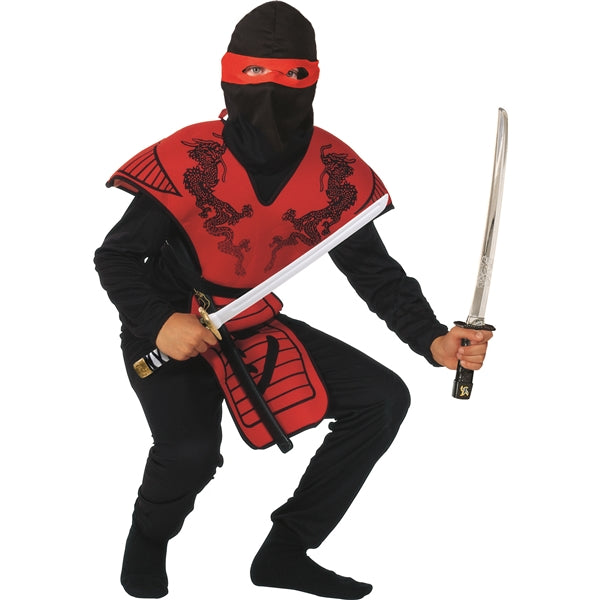 Ninja Dragt - Rød