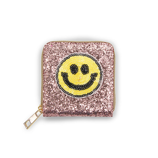 Milk x Soda Patch Wallet - Smiley Pung