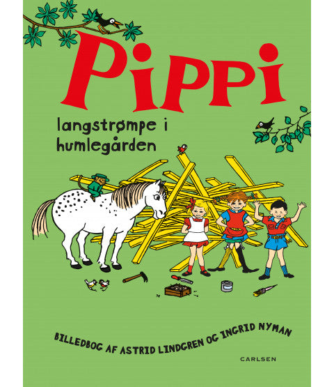 Pippi Langstrømpe i humlegården