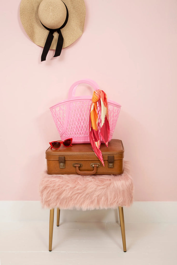 Sun Jellies Betty Basket - Bubblegum Pink